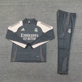 24/25  Real Madrid  Training  Dark Grey 1:1 Quality Training Jersey