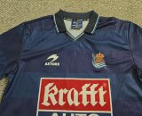 Real Sociedad Away  Fans Retro 1:1 Quality Soccer Jersey 1999/2000