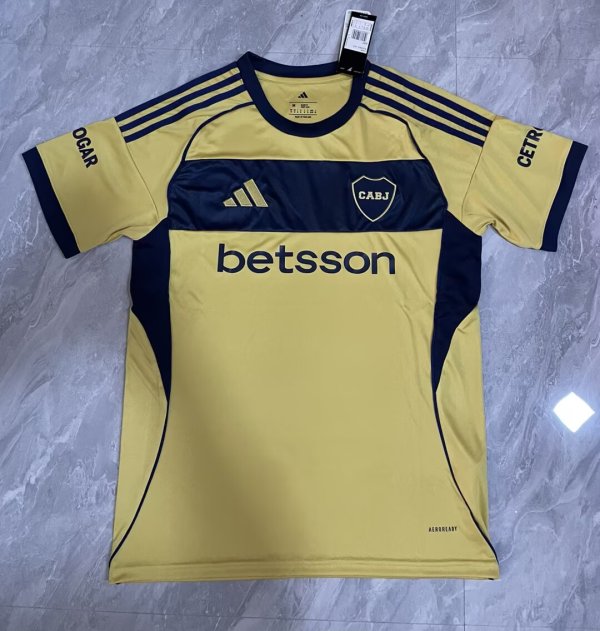 Boca Away Fans 1:1 Quality Soccer Jersey 25/26