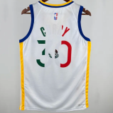 Warriors CURRY #30 White 1:1 Quality NBA Jersey 24/25