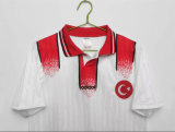 Türkiye Away Retro Soccer Jersey 1996