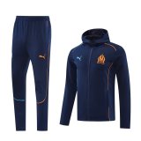 Marseille Jacket Tracksuit Blue Hoodie 1:1 Quality 24/25