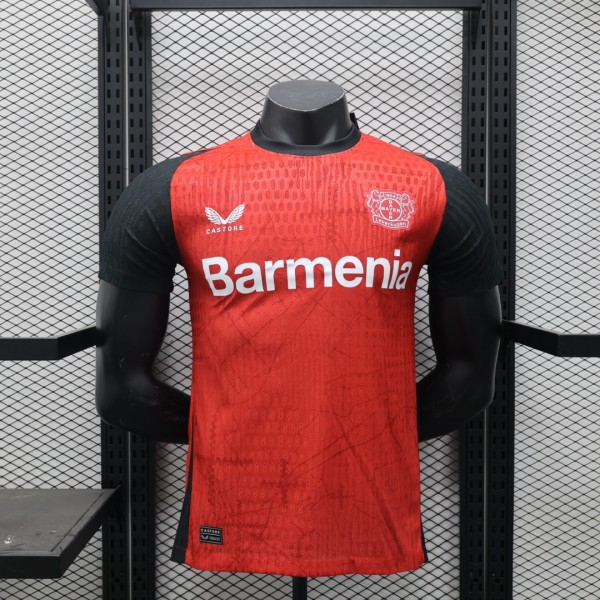 Bayer Leverkusen Home Player 1:1 Version Soccer Jersey 24/25
