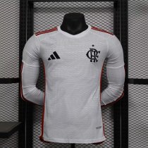24/25 Flamengo Away Long sleeve Player 1:1 Quality Soccer Jersey