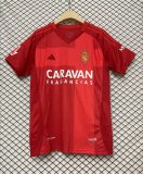 Real Zaragoza Away Red Fans 1:1 Quality Soccer Jersey 24/25