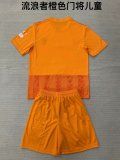 Rangers Goalkeeper  Orange Kids KIits 1:1 Soccer Jersey 24/25