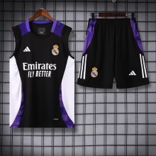 Real Madrid  Black 1:1 Quality Training Vest（A-Set）24/25