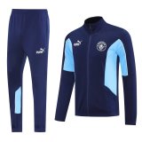 Manchester City Sapphire Blue Jacket Tracksuit 1:1 Quality 25/26