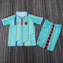 Barcelona Away Kids 1:1 Retro  Soccer Jersey 1996/1997