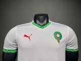 Morocco  Away White Player 1:1 Quality Soccer Jersey 25/26
