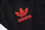 Manchester United Black Training Tracksuit 1:1 Quality Soccer Jersey 24/25