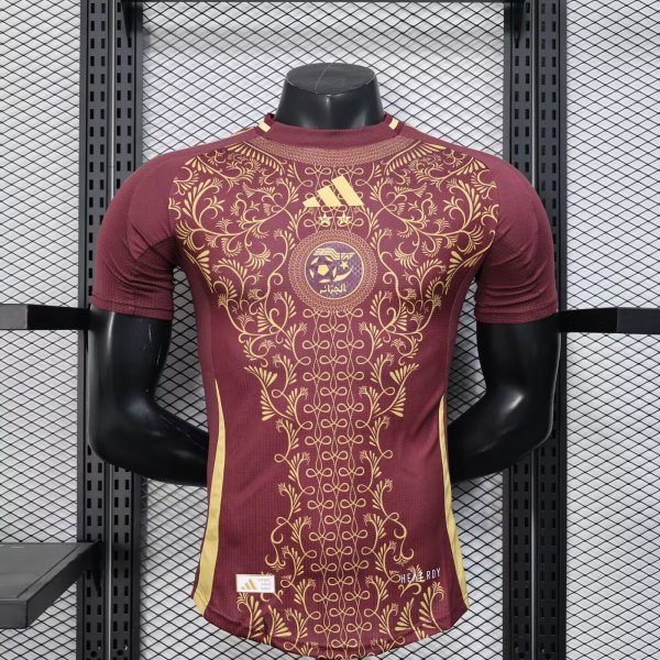 Algeria Maroon Player 1:1 Quality Soccer Jersey 25/26