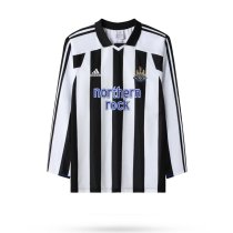 2003/2005  Newcastle United Home Long Sleeves Retro  1:1 Quality Soccer Jersey