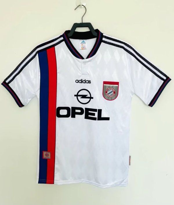 Bayern Away Fans Retro 1:1 Quality Soccer Jersey 1996/1998