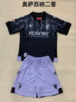 Osasuna Third Kids Kits 1:1 Soccer Jersey 24/25 Osasuna Third Kids Kits 1:1 Soccer Jersey 24/25