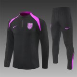England Black Player 1:1 Quality Training Jersey 25/26