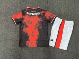 Sao Paulo Third  Kids 1:1 Quality Soccer Jersey 24/25