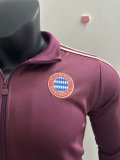 Bayern Munich  Maroon Jacket Tracksuit Retro Player 1:1 Quality 25/26