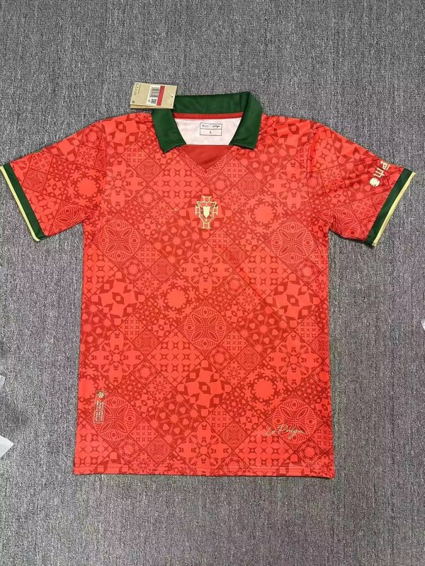 Portugal Special Edition Red Fans 1:1 Quality Soccer Jersey 25/26