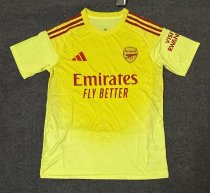 25/26 Arsenal  Goalkeeper Yellow Fans  1:1 Quality Soccer Jersey