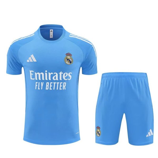 Real Madrid Baby Blue 1:1 Quality Training Jersey(A-Set)25/26