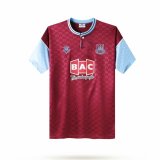West Ham Home Retro Fans 1:1 Quality Soccer Jersey 1989/1990