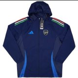 Arsenal Blue Windbreaker 24/25