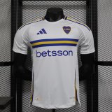 Boca Away White Player 1:1 Quality Soccer Jersey 24/25