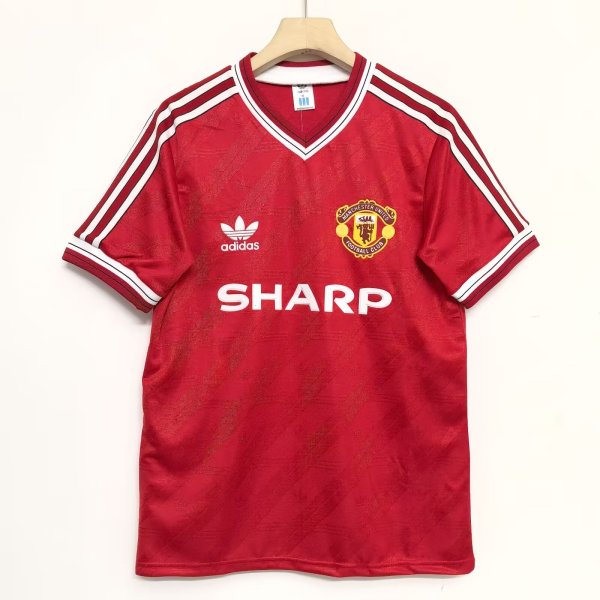 Manchester United Home Fans Retro 1:1 Quality Soccer Jersey 1986/1988