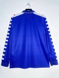 Fiorentina Home Blue Long Sleeve Fans Retro 1:1 Quality Soccer Jersey 1998/1999