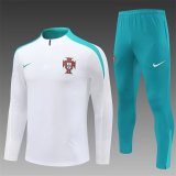 Portugal Training  White 1:1 Quality Training Jersey 24/25