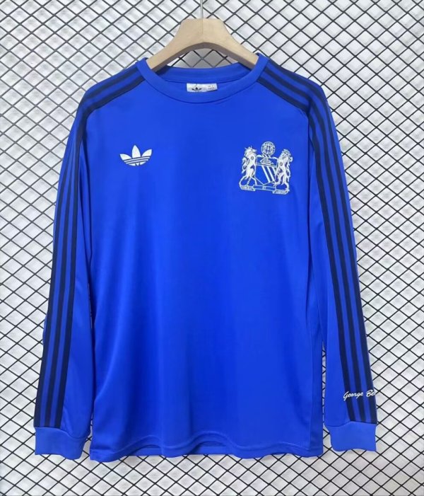 Manchester United  Retro Joint Edition  Long Sleeve 1:1  Quality Soccer Jersey