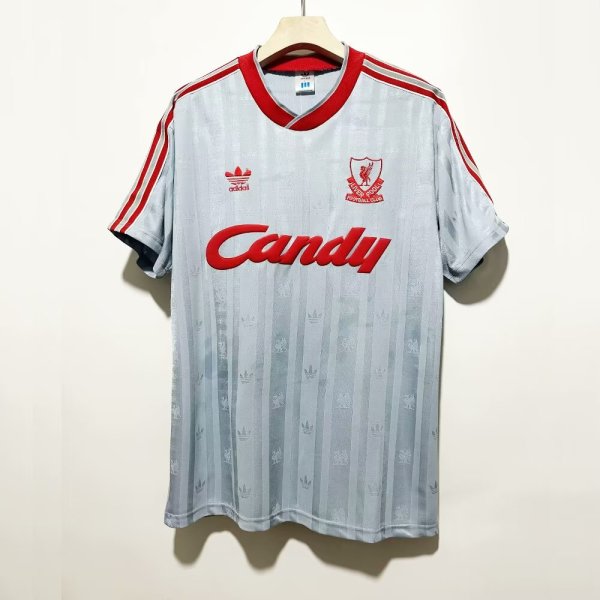 Liverpool  Away Retro 1:1 Quality Soccer Jersey 1988/1989