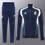 Real Madrid  Sapphire Blue Jacket Tracksuit 1:1 Quality 25/26