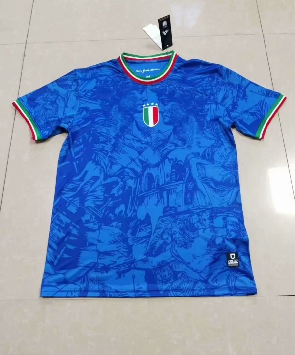 Italy Away Fans 1:1 Quality Soccer Jersey 24/25