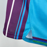 Hornets Blue Retro Training Shorts 1:1 Quality NBA Pants 24/25