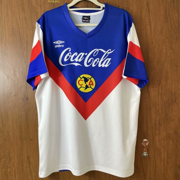 Club American Away Fans 1:1 Quality Retro Soccer Jersey 1988