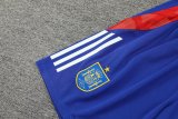 24/25 Spain  Blue 1:1 Quality Training Jersey  Vest（A-Set）