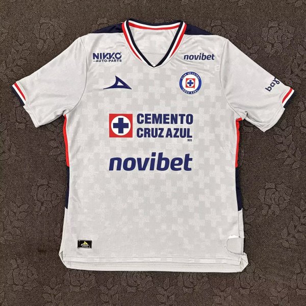 Cruz Azul Away fans 1:1 Quality Soccer Jersey 25/26