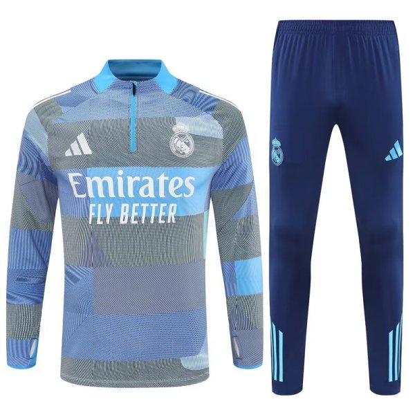 Real Madrid Light Blue 1:1 Quality Training Jersey 25/26