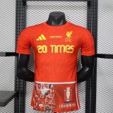 Liverpool  Champion Special Editionn Player 1:1 Quality Soccer Jersey 25/26