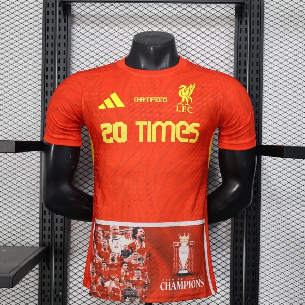 Liverpool Champion Special Editionn Player 1:1 Quality Soccer Jersey 25/26