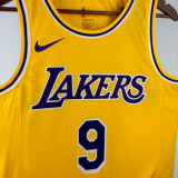 Lakers JAMES JR. #9 Yellow  1:1 Quality NBA Jersey热压 2025