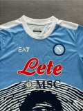 Napoli Special Edition Blue Fans Retro 1:1 Quality Soccer Jersey 2021/2022