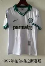 Palmeiras Away White Fans Version 1:1 Quality Retro Soccer Jersey 1997
