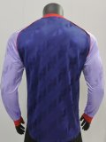 Arsenal  Blue Fans  Long sleeve 1:1  Quality Soccer Jersey 24/25