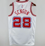 24/25 Rockets WAGNER #28 White Hot Pressed   1:1 Quality NBA Jersey
