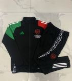 Real Madrid Black Training Tracksuit 1:1 Quality Training Jersey 24/25