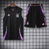 Germany  Black  1:1 Quality Training Vest（A-Set）24/25