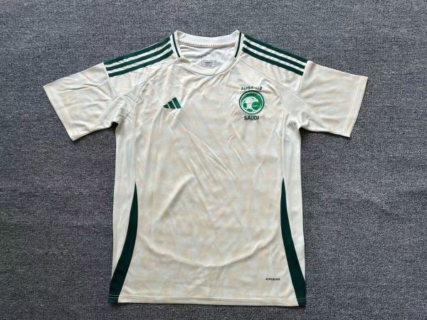 Saudi Arabia Away Fans 1:1 Quality Soccer Jersey 24/25